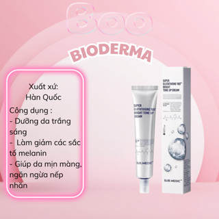 Kem Dưỡng Trắng Da Sur Medic Super Glutathione 100 Bright Tone Up