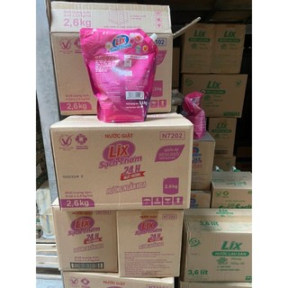 Nước giặt LIX SẠCH THƠM( 2.6kg/ 3.2kg)