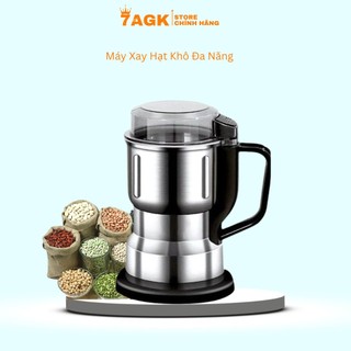 Máy Xay Hạt Khô Công Suất 300W , Chất Liệu Cối Inox,  Lưỡi Dao Đa Năng Bảo Hành 12 Tháng(7AGK)
