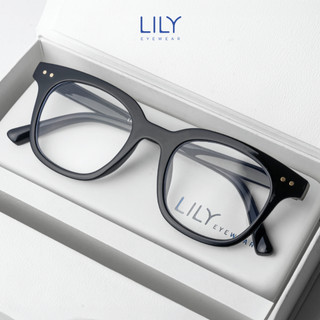 Gọng kính cận nam nữ nhựa dẻo Lilyeyewear, kiểu dáng phù hợp với nhiều khuôn mặt - 614