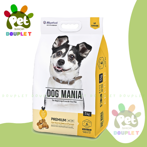 [5kg] Dog Mania Premium - Hạt cho chó mọi lứa tuổi nhập khẩu Hàn Quốc