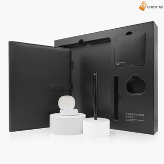 Hộp quà Xiaomi cao cấp – Tai nghe, sổ tay, bút