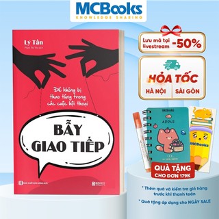 Sách - Bẫy giao tiếp: để không bị thao túng trong các cuộc hội thoại - Bizbooks 2023