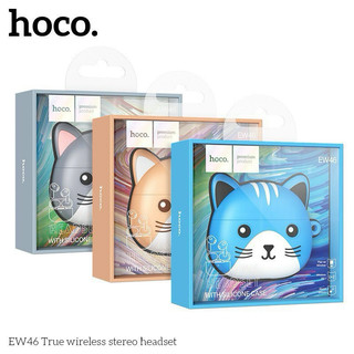 Tai Nghe Bluetooth Hoco EW46, Kèm Vỏ Bọc Bảo Vệ Tai Kute, Chống Trầy Xước