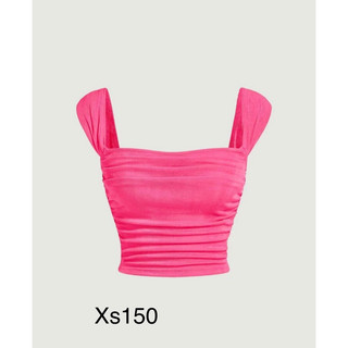 Áo ba lỗ thun nhún eo croptop Qc
