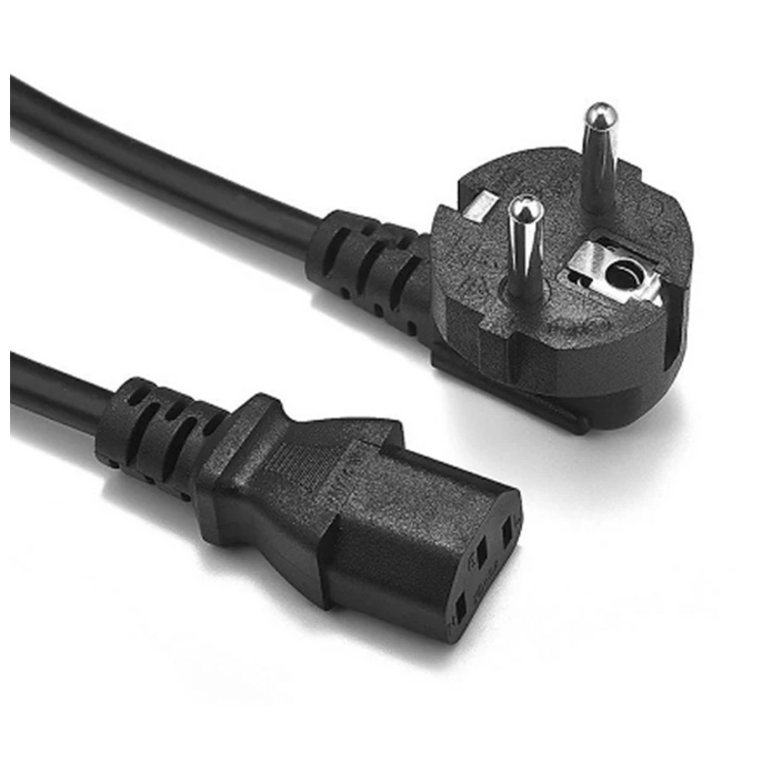 Dây cấp nguồn 2 chân 1.2m (Xịn); (-)