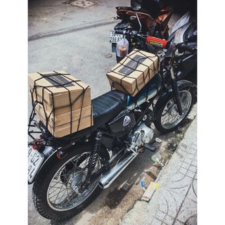 Lưới thung chằng đồ nóc thùng, bình xăng