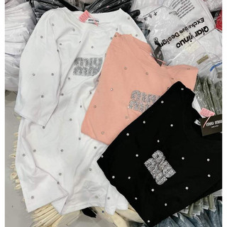 Áo thun nữ 3ĐÁ  tay lỡ chất cotton khô 3158 in phong cách Hàn Quốc CAMASTORE M1240