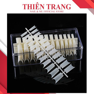 Móng tip tre hộp 540 pcs - móng trúc - móng nối form tre chính hãng - hộp đủ size