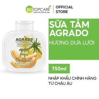 Sữa tắm Agrado hương dưa lưới 750ml