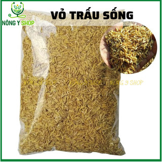 Vỏ trấu sống, túi zip 500g vỏ trấu khô, vỏ trấu trộn đất trồng cây, rau củ quả, cây cảnh, hoa