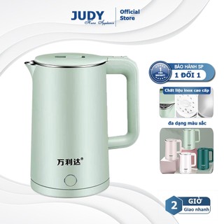 Ấm siêu tốc dung tích lớn 2.3L , Bình đun siêu tốc 1500W đun sôi nhanh vỏ nhựa PP an toàn