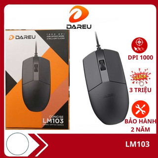 Chuột máy tính, chuột có dây, con chuột dareu lm103