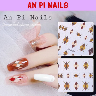 Sticker hình thoi hottrend An Pi Nails