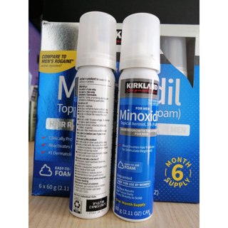 Mọc râu tóc Minoxidil 5% Kirkland Combo 2 lọ