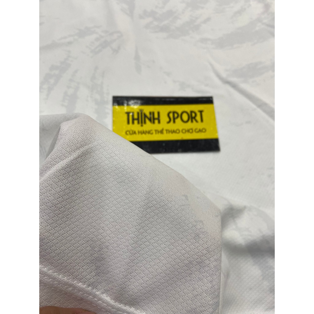 Áo Đá Banh, Áo Bóng Đá Vải Thun Mè Việt Nam Trắng In Sẵn Tên Số Theo Yêu Cầu