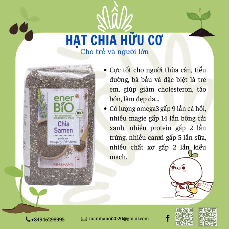 Hạt chia hữu cơ