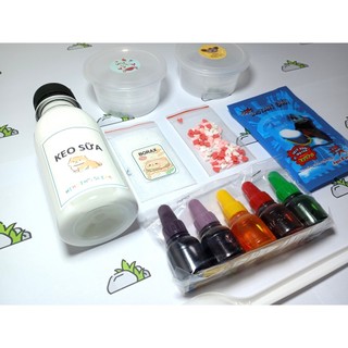 (BK21) BỘ KIT SLIME MÂY - DỤNG CỤ LÀM SLIME MÂY (CLOUD SLIME)