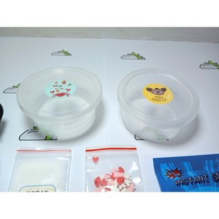 (BK21) BỘ KIT SLIME MÂY - DỤNG CỤ LÀM SLIME MÂY (CLOUD SLIME)