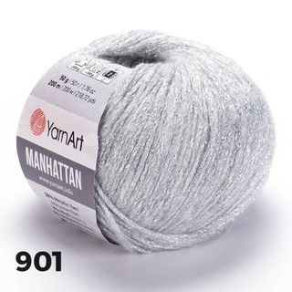 Len Manhattan nhập khẩu từ Yarnart, đan móc áo, váy, khăn