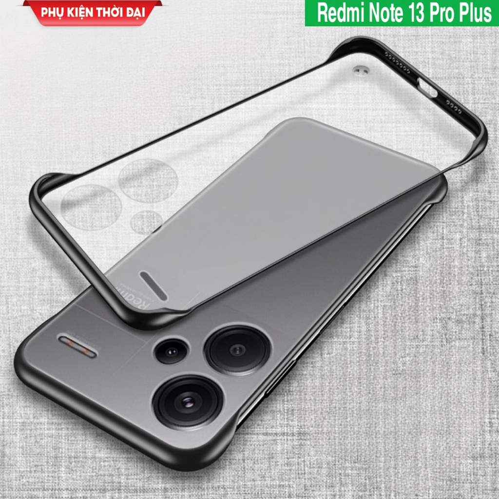 Ốp lưng Redmi Note 13 Pro Plus / Note 14 Pro Plus nhám mờ siêu mỏng ôm khít máy chống bám bẩn