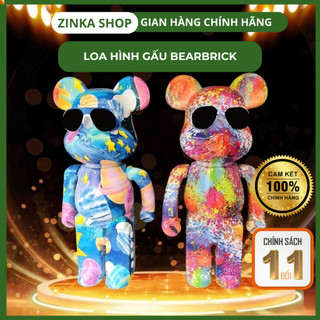  Loa Bluetooth Gấu Bearbrick B5 Màu Sắc Sang Chảnh Loa Không Dây Mini Buns Âm Bass Cực Mạnh Công Suất Lớn Chống Nước 