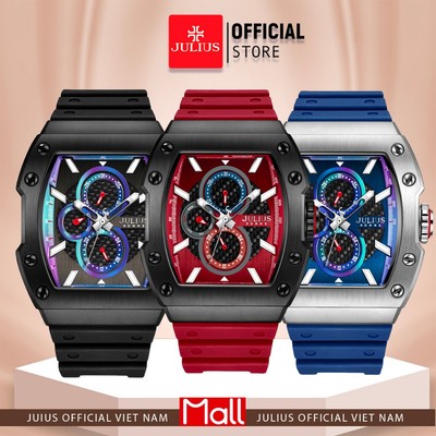 Julius Official | Đồng hồ nam JAH-146 dây Silicon