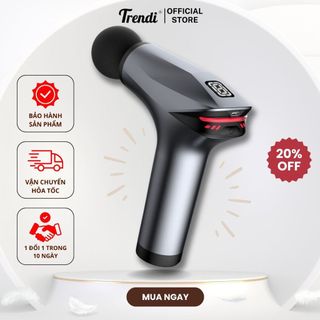 Máy Massage Cầm Tay TRENDI QS-8, Mát Xa Toàn Thân Với 5 Đầu Massage và 8 Cấp Độ