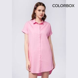 Colorbox Đầm Sơ mi Lệch Tà