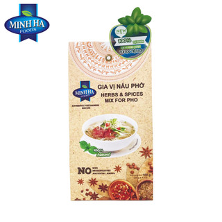 Gia Vị Nấu Phở Minh Hà 4 x 25 gram