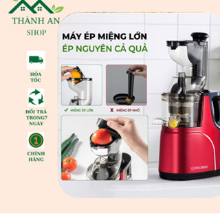 Máy Ép Chậm Hoa Quả  Máy Ép Trái Cây Giữ 95% Lượng Nước - THÀNH AN SHOP