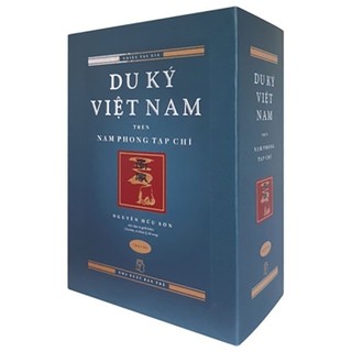 Sách - boxset du ký việt nam trên nam phong tạp chí - nguyễn hữu sơn