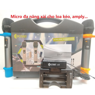 Micro ĐA NĂNG KIWI A1 xài cho LOA KÉO AMPLY