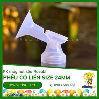 Cổ Phễu Liền Rozabi - Thay Thế Nhanh Chóng, Hút Sữa Hiệu Quả - Đơn vị tính: 1 cái/ sản phẩm