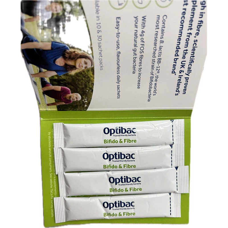 sample 2 gói Optibac táo Bifido cho người từ 1 tuổi trở lên tặng kèm đơn