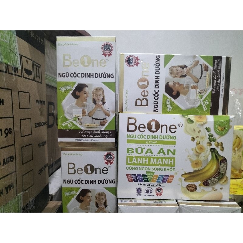 [HSD 2027] Ngũ cốc dinh dưỡng BeOne vị chuối, vị truyền thống chính hãng