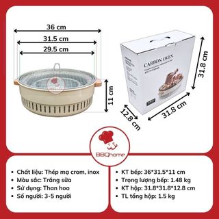 Bếp nướng than hoa BBQ-0324