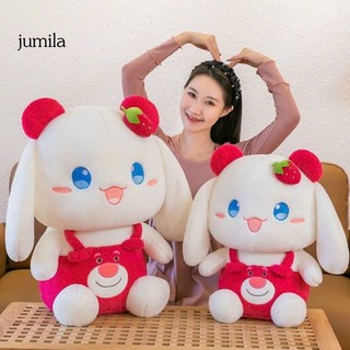 Gấu bông .gấu dâu thỏ mặt yếm .thỏ mặc yếm gấu dâu lớp xinh xắn long thỏ mịn