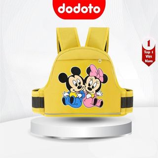 Đai xe máy an toàn cho bé dodoto đai đi xe máy nâng cấp 2024 ngồi trước sau có phản quang