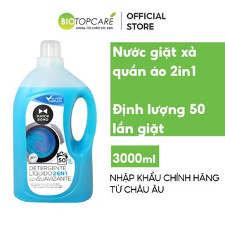 Nước giặt xả quần áo 2in1 3000ml