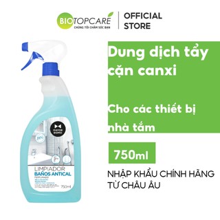 Dung dịch tẩy cặn canxi trên các thiết bị nhà tắm 750ml