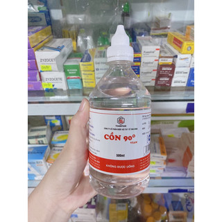 Cồn 90 độ (chai 500ml) - tiệt trùng dụng cụ, nướng mực