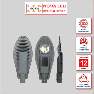 Đèn đường hình chiếc lá 50w 100w MGTEK hình chiếu lá chiếu sáng đường phố, đèn led đường phố