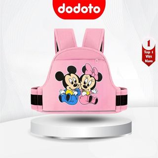 Đai xe máy an toàn cho bé dodoto đai đi xe máy nâng cấp 2024 ngồi trước sau có phản quang