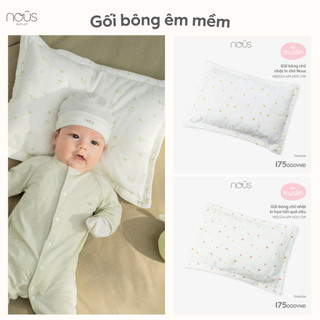  Gối Nu chất liệu mềm mại, cao cấp cho bé sơ sinh đến 1 tuổi