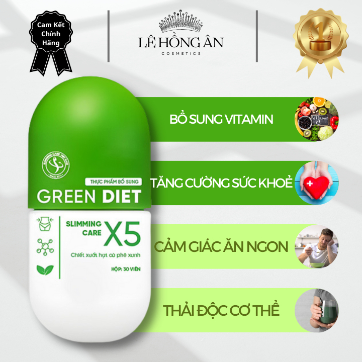 Giảm Cân Slimming Care X5 ❤️ Freeship + QUÀ❤️ viên uống Thảo mộc giảm cân cấp tốc an toàn