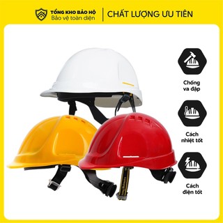 Mũ Bảo Hộ Lao Động Có Lỗ Thoáng Khí Nhật Quang