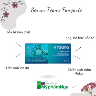 Liệu trình thay da 10 ngày serum Teana Fungusto