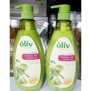 Sữa tắm ôliu dưỡng ẩm - sáng da 650ml