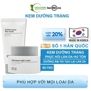 Kem trắng tức thì ngày và đêm ,kiêm chống nắng SPF 50+/PA+++ chống lão hóa làm mịn da BEBECO Plus Boost Day Cream